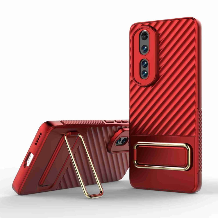 For Honor 80 Pro 5G Wavy Textured Phone Case