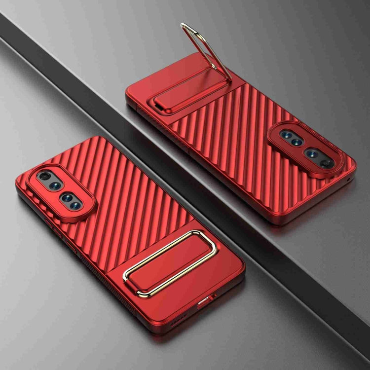 For Honor 80 Pro 5G Wavy Textured Phone Case