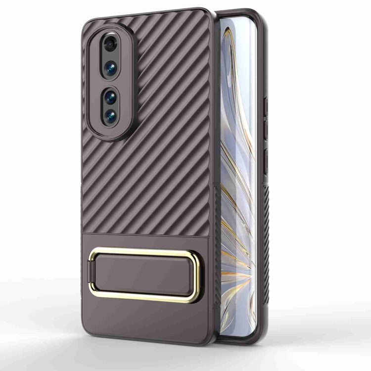 For Honor 80 Pro 5G Wavy Textured Phone Case