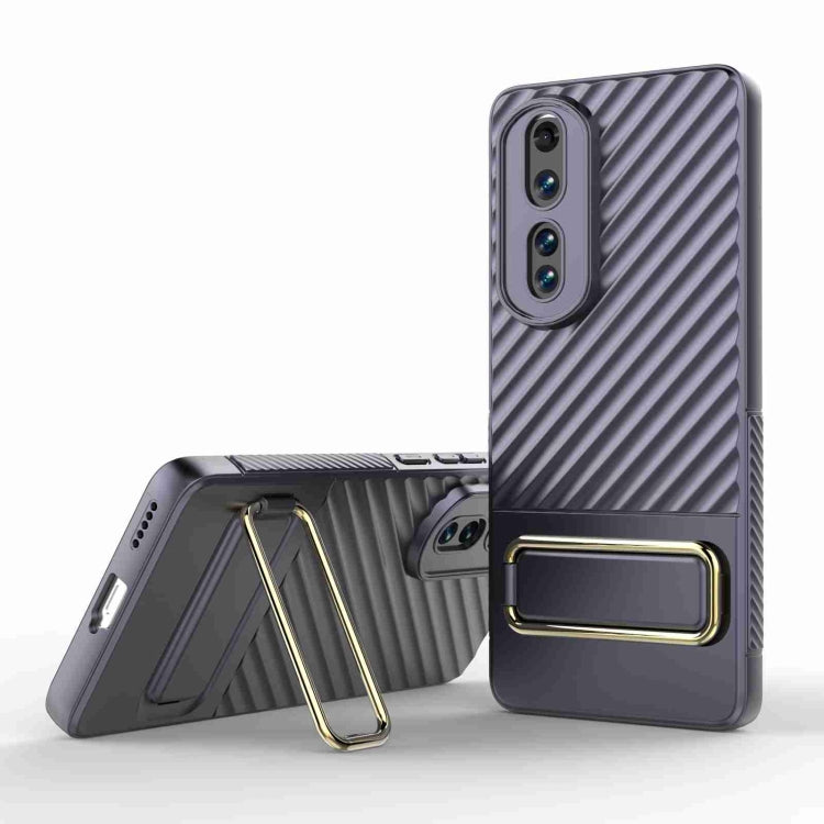 For Honor 80 Pro 5G Wavy Textured Phone Case