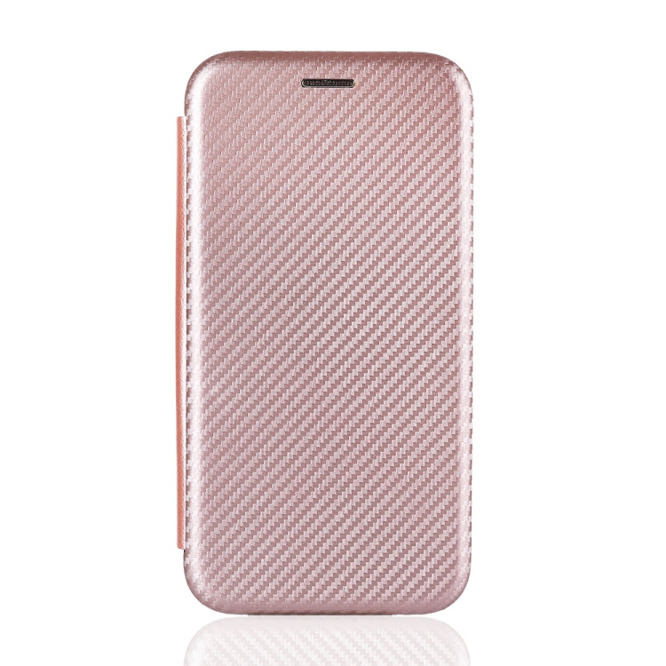 For vivo Y02s Carbon Fiber Texture Flip Leather Phone Case