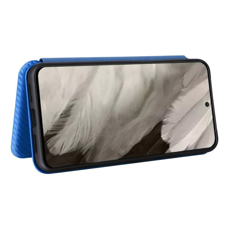 For Google Pixel 8 Pro Carbon Fiber Texture Flip Leather Phone Case