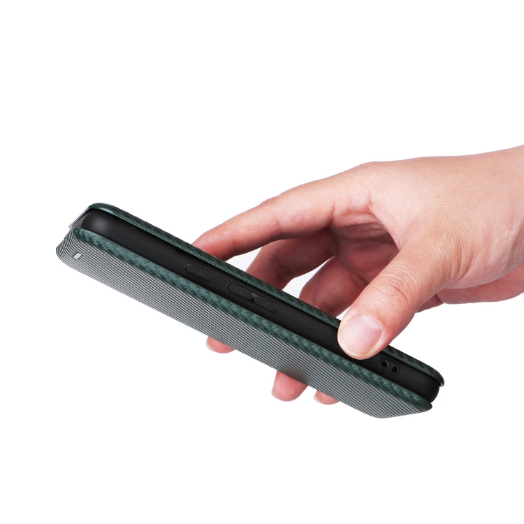 For Google Pixel 8 Pro Carbon Fiber Texture Flip Leather Phone Case