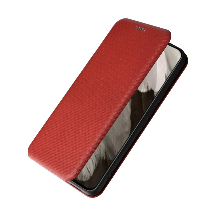 For Google Pixel 8 Pro Carbon Fiber Texture Flip Leather Phone Case