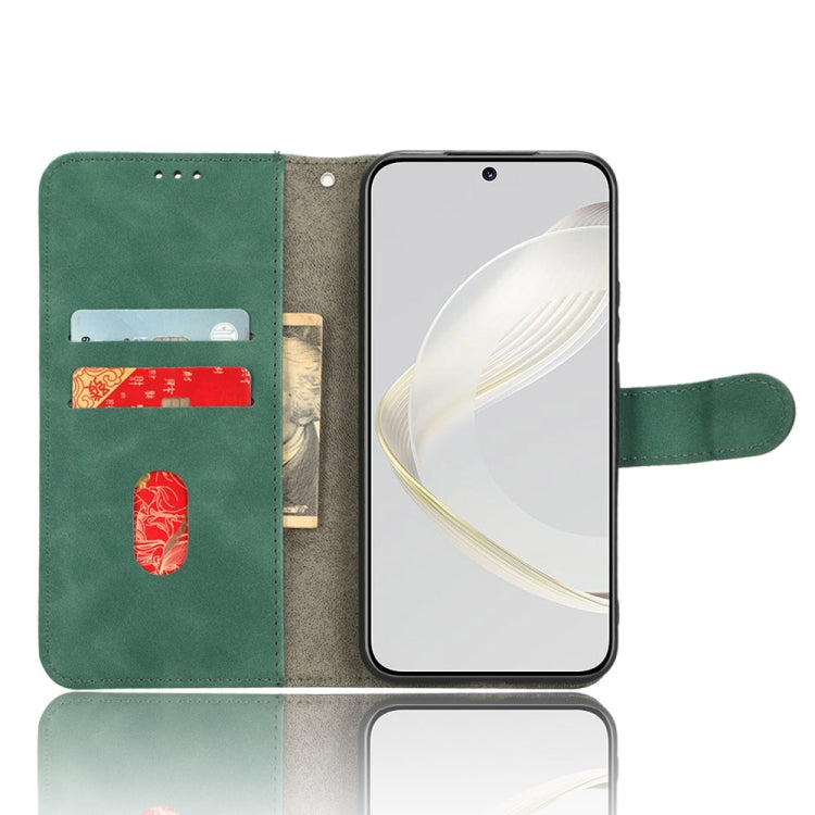 For Huawei nova 11 Skin Feel Magnetic Flip Leather Phone Case