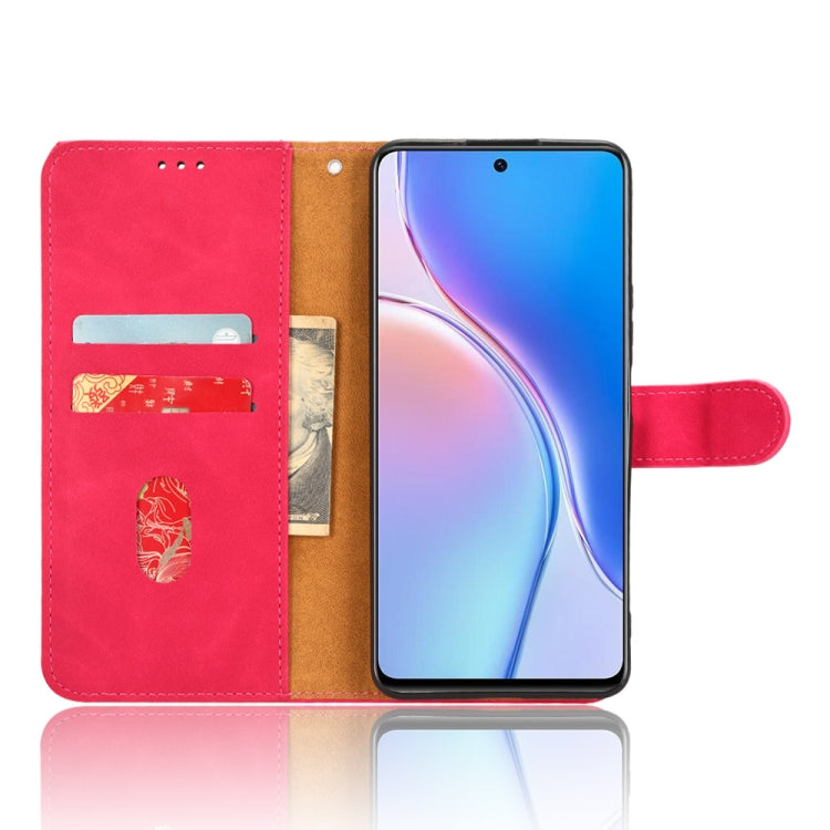 For Huawei Maimang 20 Skin Feel Magnetic Flip Leather Phone Case