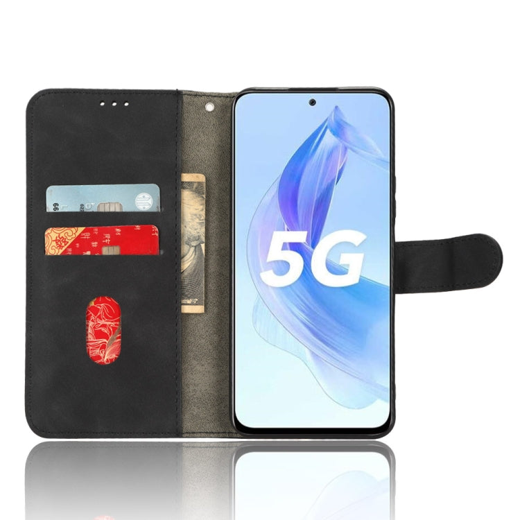 For Honor X50i Skin Feel Magnetic Flip Leather Phone Case
