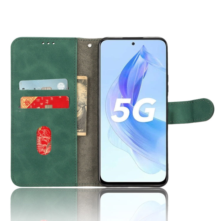 For Honor X50i Skin Feel Magnetic Flip Leather Phone Case