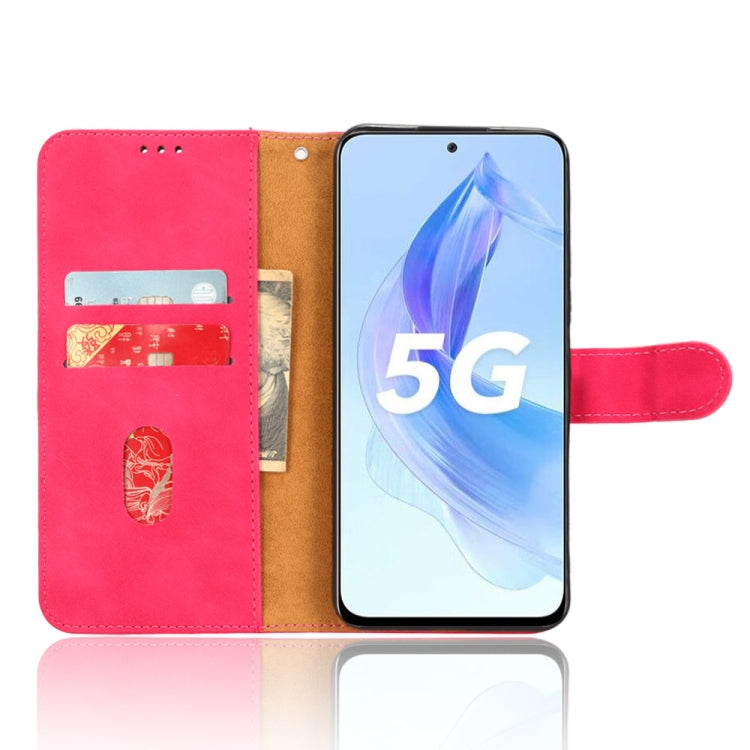 For Honor X50i Skin Feel Magnetic Flip Leather Phone Case