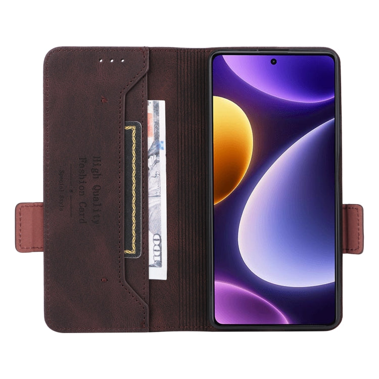 For Xiaomi Redmi Note 12 Turbo Magnetic Clasp Leather Phone Case