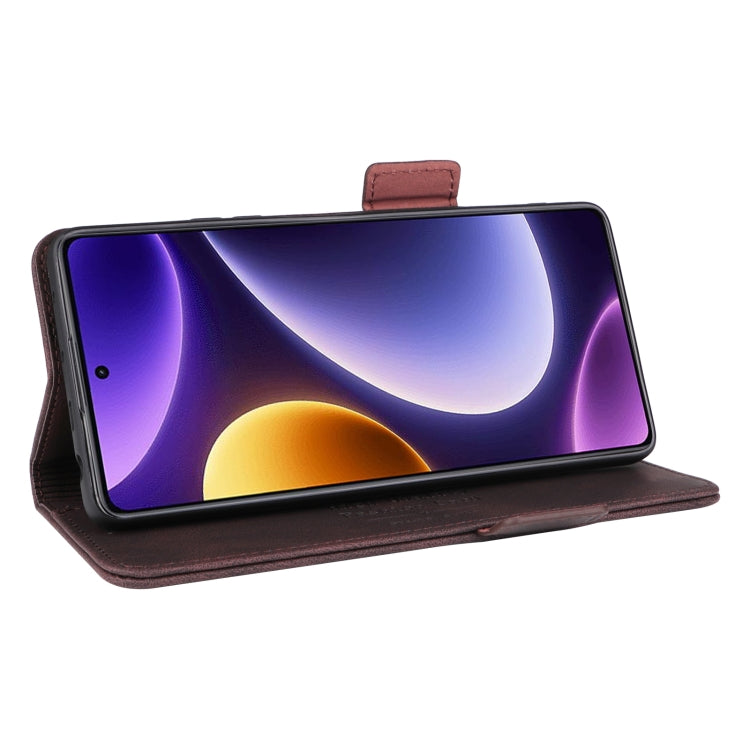 For Xiaomi Redmi Note 12 Turbo Magnetic Clasp Leather Phone Case