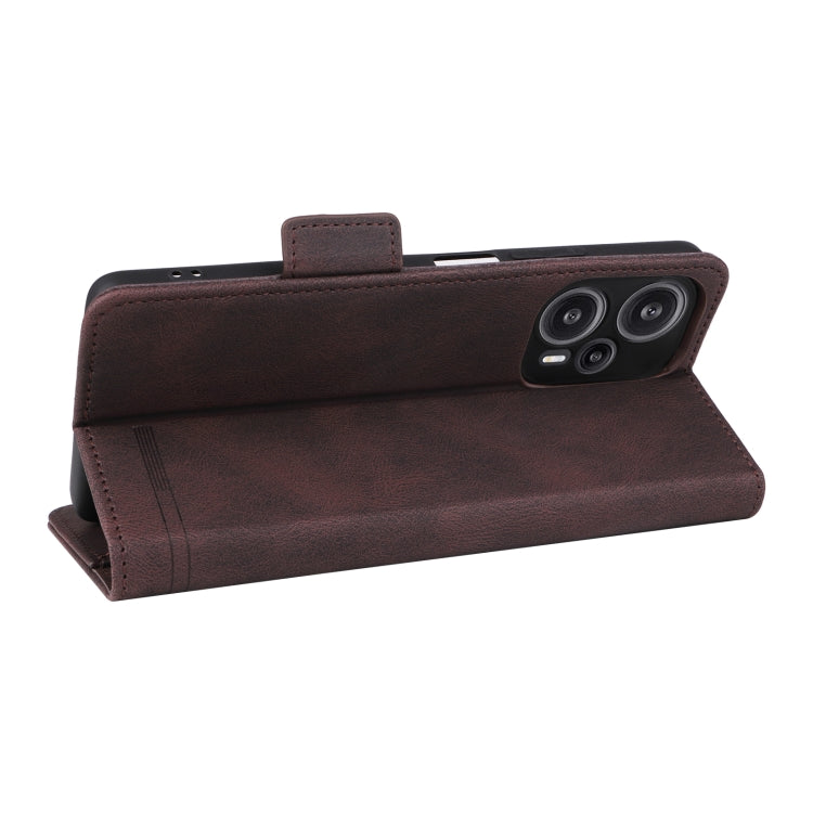 For Xiaomi Redmi Note 12 Turbo Magnetic Clasp Leather Phone Case