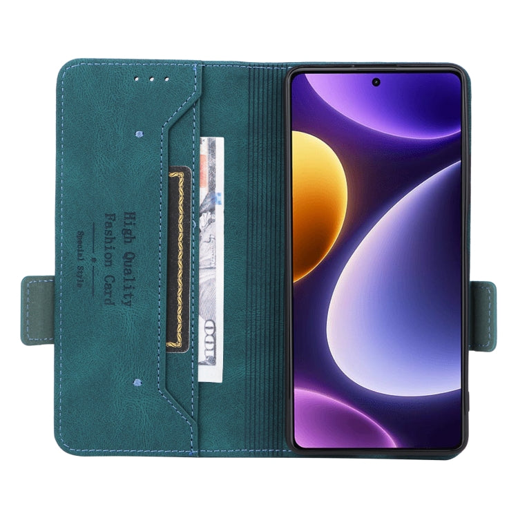 For Xiaomi Redmi Note 12 Turbo Magnetic Clasp Leather Phone Case