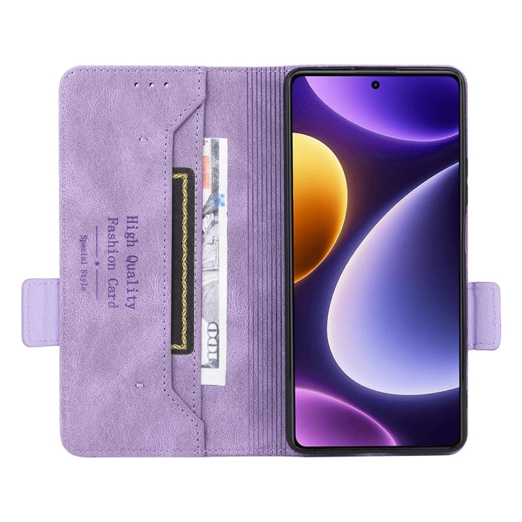 For Xiaomi Redmi Note 12 Turbo Magnetic Clasp Leather Phone Case