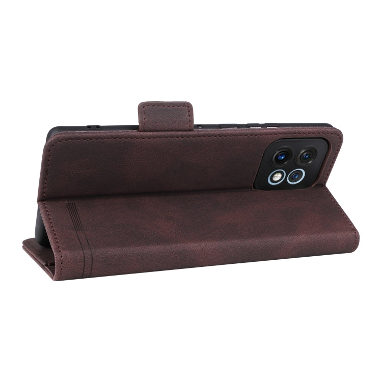 For Motorola Moto X40 Pro Magnetic Clasp Leather Phone Case