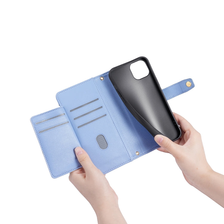 For OPPO Find X6 5G Sheep Texture Cross-body Zipper Wallet Leather Phone Case