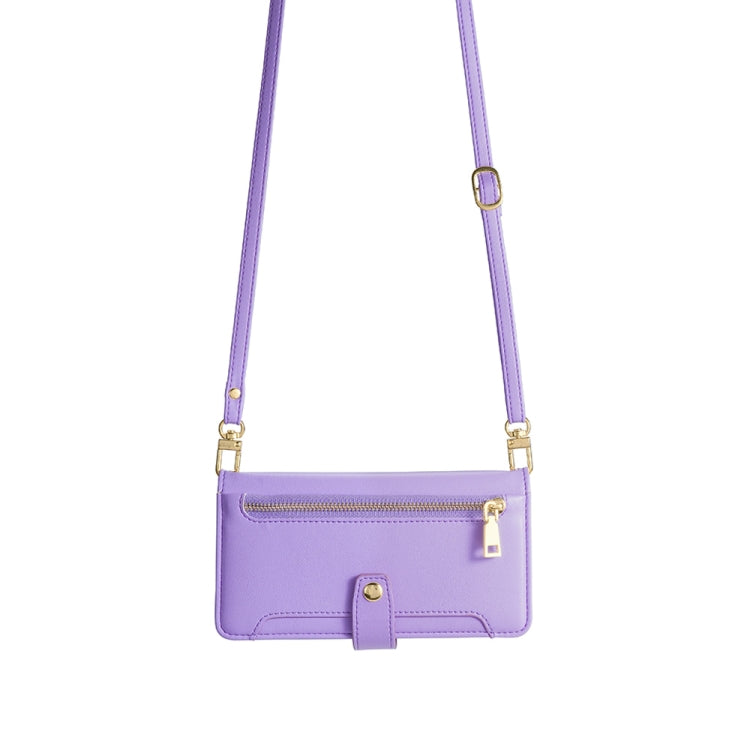 For OPPO Find X6 5G Sheep Texture Cross-body Zipper Wallet Leather Phone Case