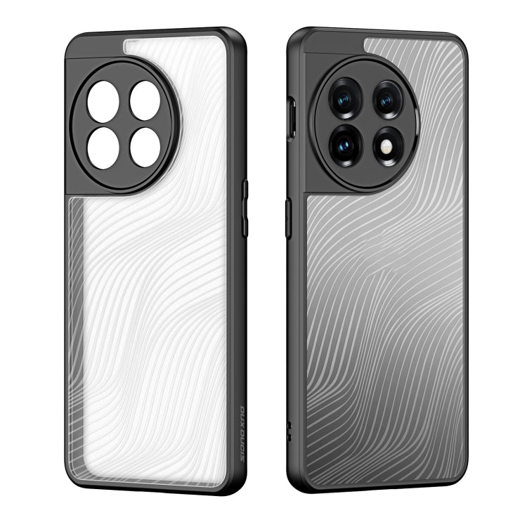 For OnePlus 11 DUX DUCIS Aimo Series TPU + PC Frosted Feel Phone Case(Black)