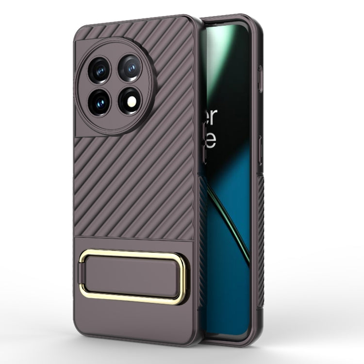 For OnePlus 11 5G Wavy Textured Phone Case