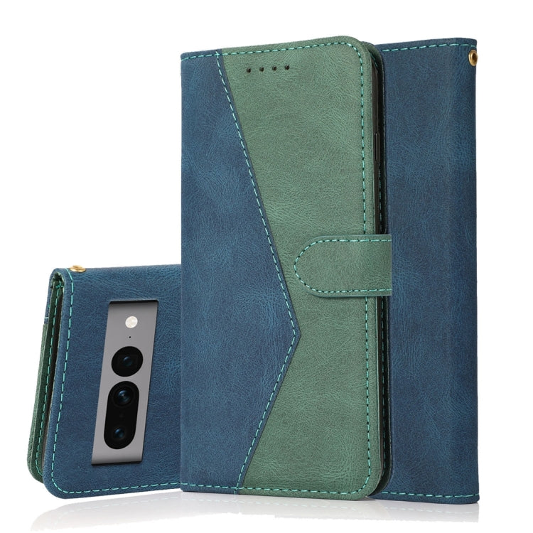 For Google Pixel 7 Pro 5G Dual-color Stitching Leather Phone Case