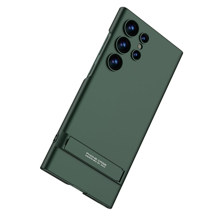 For Samsung Galaxy S23 Ultra 5G GKK Triumph Ultra Thin Full Coverage Phone Case with Stand