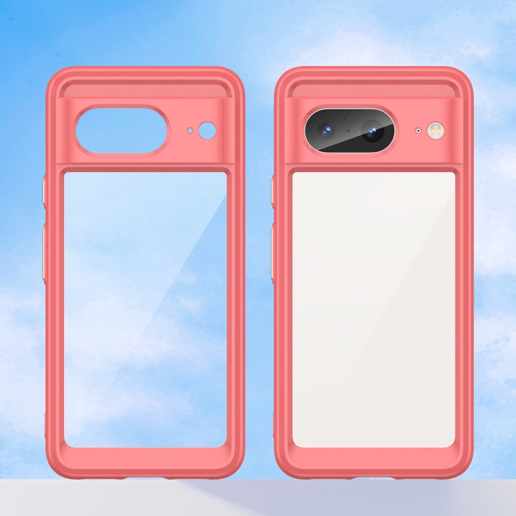 For Google Pixel 8 Colorful Series Acrylic + TPU Phone Case