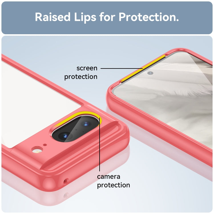 For Google Pixel 8 Colorful Series Acrylic + TPU Phone Case