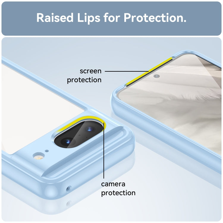 For Google Pixel 8 Colorful Series Acrylic + TPU Phone Case