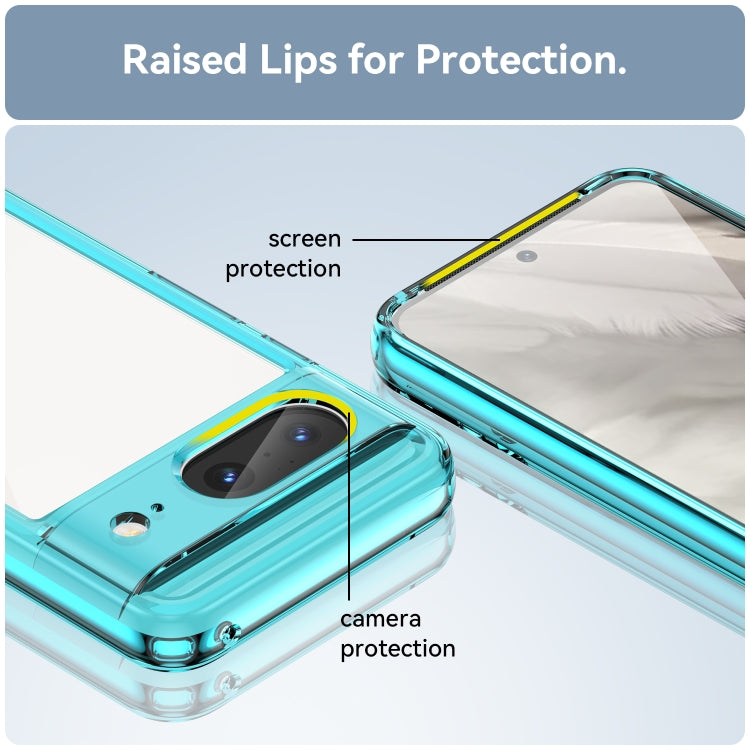 For Google Pixel 8 Colorful Series Acrylic + TPU Phone Case