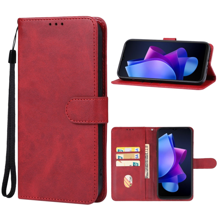 For Tecno Pop 7 Leather Phone Case