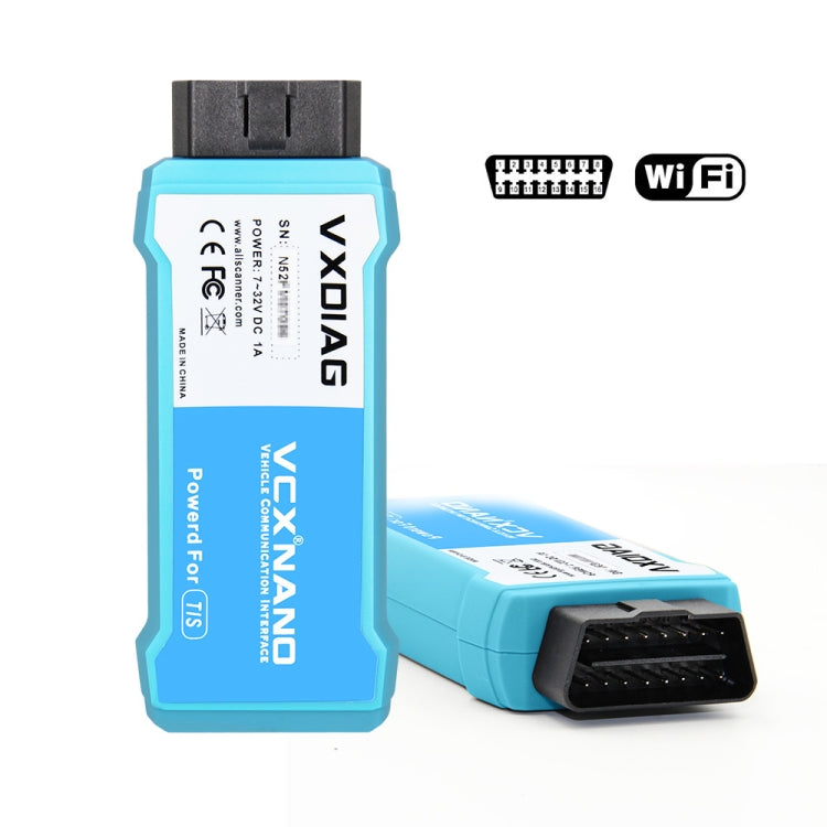 VXDIAG NANO TIS WiFi Diagnostic Tools for minivci Techstream V16.20.023