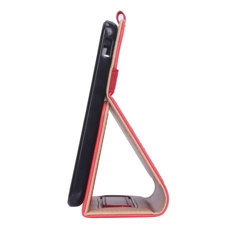 For Huawei MatePad T8 Retro Texture PU + TPU Horizontal Flip Leather Case with Holder & Card Slots & Hand Strap