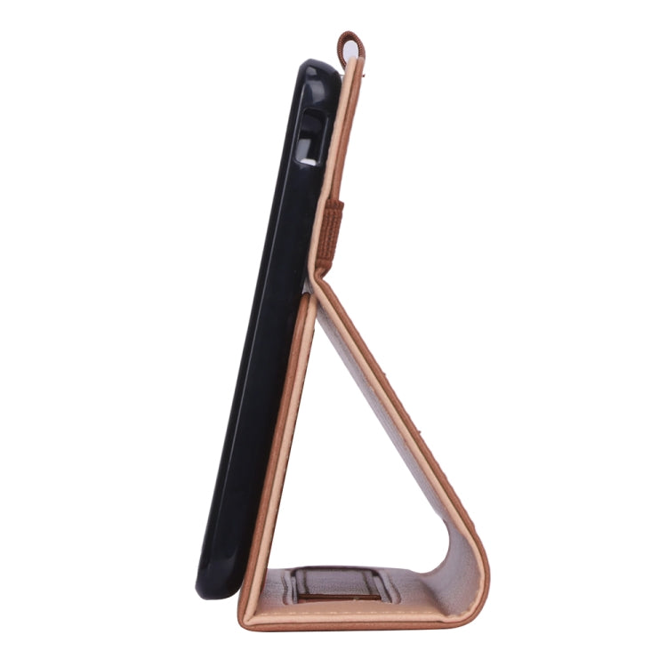 For Huawei MatePad T8 Retro Texture PU + TPU Horizontal Flip Leather Case with Holder & Card Slots & Hand Strap