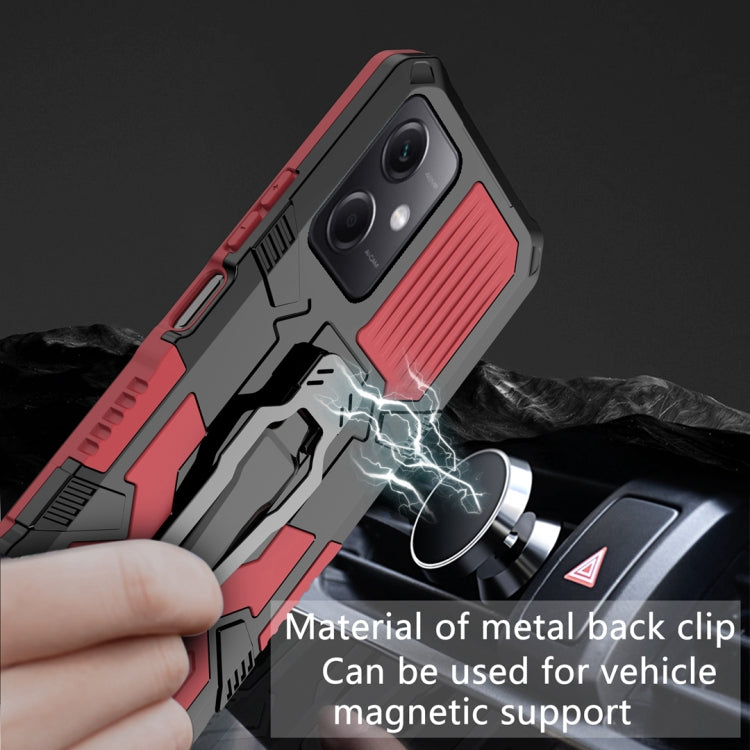 For Xiaomi Redmi Note 12 4G Global Armor Warrior Shockproof PC + TPU Phone Case