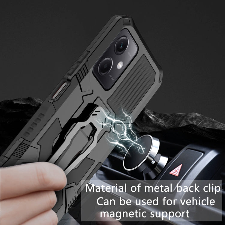 For Xiaomi Redmi Note 12 4G Global Armor Warrior Shockproof PC + TPU Phone Case