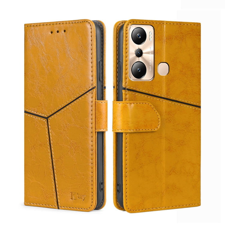 For Infinix Hot 20i Geometric Stitching Flip Leather Phone Case