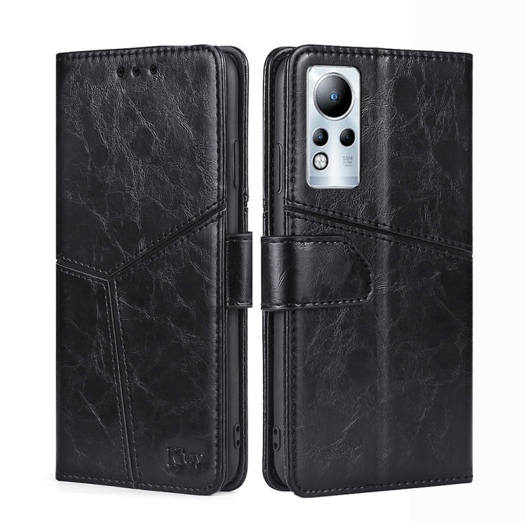 For Infinix Note 11 Geometric Stitching Flip Leather Phone Case