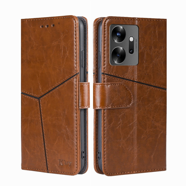 For Infinix Zero 20 Geometric Stitching Flip Leather Phone Case