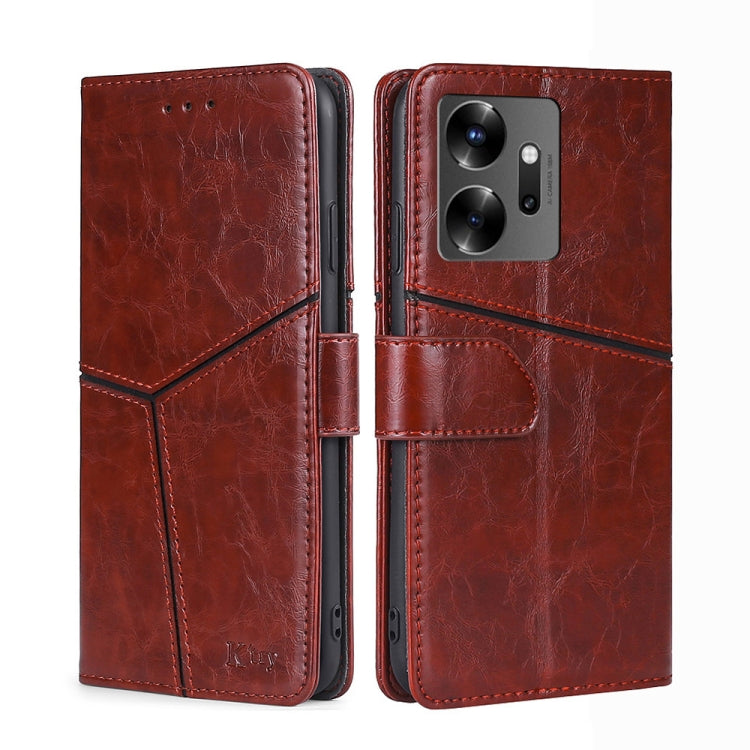 For Infinix Zero 20 Geometric Stitching Flip Leather Phone Case
