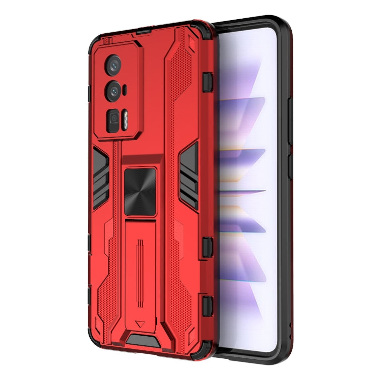 For Xiaomi Redmi K60 5G Supersonic PC + TPU Shock-proof Protective Phone Case with Holder