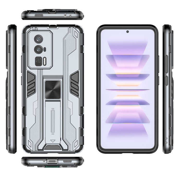 For Xiaomi Redmi K60 5G Supersonic PC + TPU Shock-proof Protective Phone Case with Holder