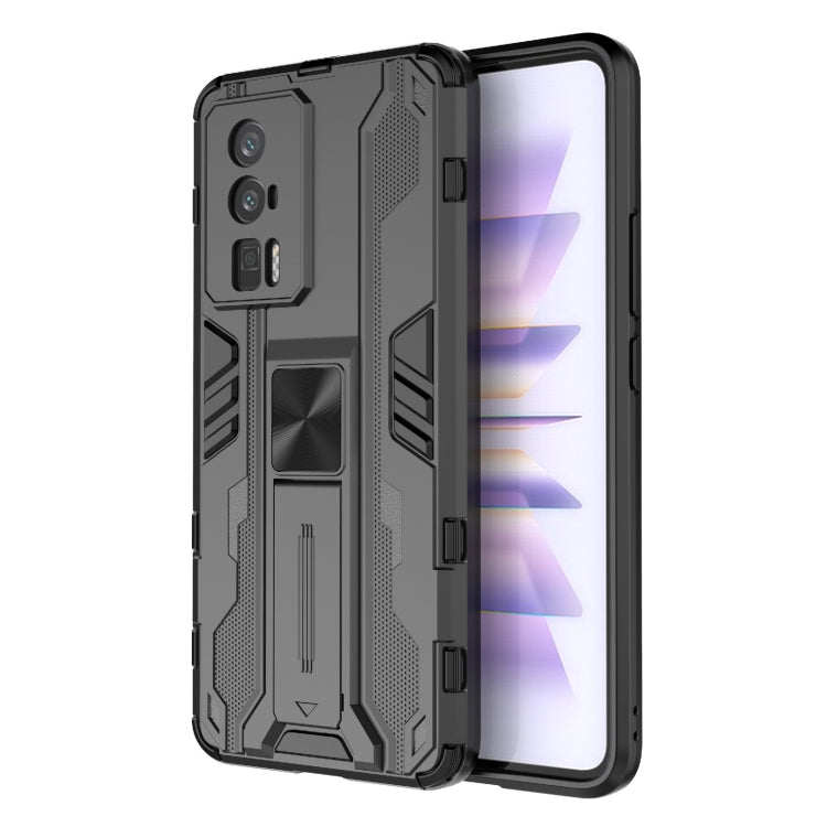 For Xiaomi Redmi K60 Pro 5G Supersonic PC + TPU Shock-proof Protective Phone Case with Holder