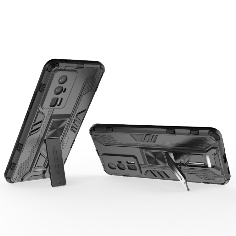 For Xiaomi Redmi K60 Pro 5G Supersonic PC + TPU Shock-proof Protective Phone Case with Holder