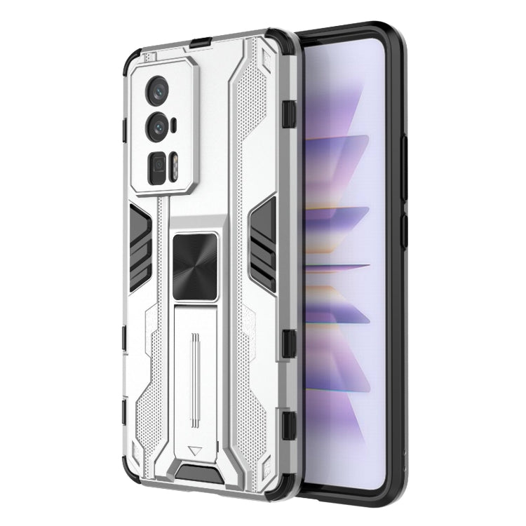 For Xiaomi Redmi K60 Pro 5G Supersonic PC + TPU Shock-proof Protective Phone Case with Holder