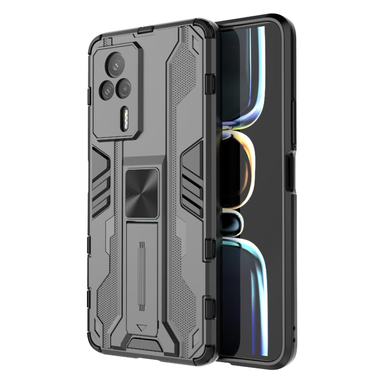 For Xiaomi Redmi K60e 5G Supersonic PC + TPU Shock-proof Protective Phone Case with Holder