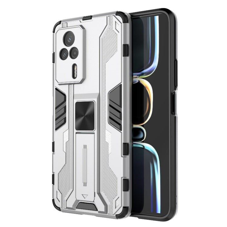 For Xiaomi Redmi K60e 5G Supersonic PC + TPU Shock-proof Protective Phone Case with Holder