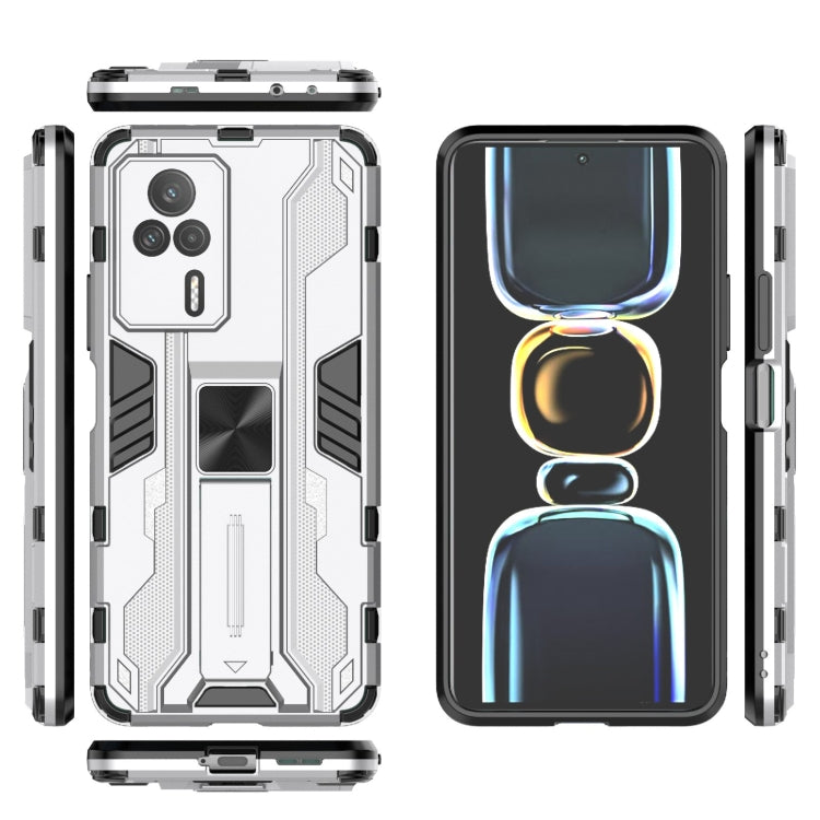 For Xiaomi Redmi K60e 5G Supersonic PC + TPU Shock-proof Protective Phone Case with Holder