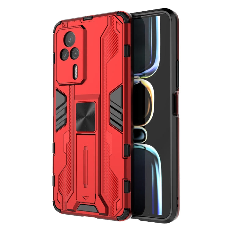 For Xiaomi Redmi K60e 5G Supersonic PC + TPU Shock-proof Protective Phone Case with Holder