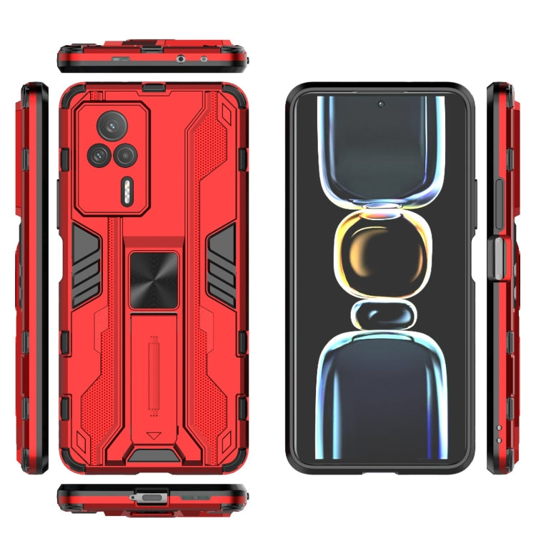 For Xiaomi Redmi K60e 5G Supersonic PC + TPU Shock-proof Protective Phone Case with Holder
