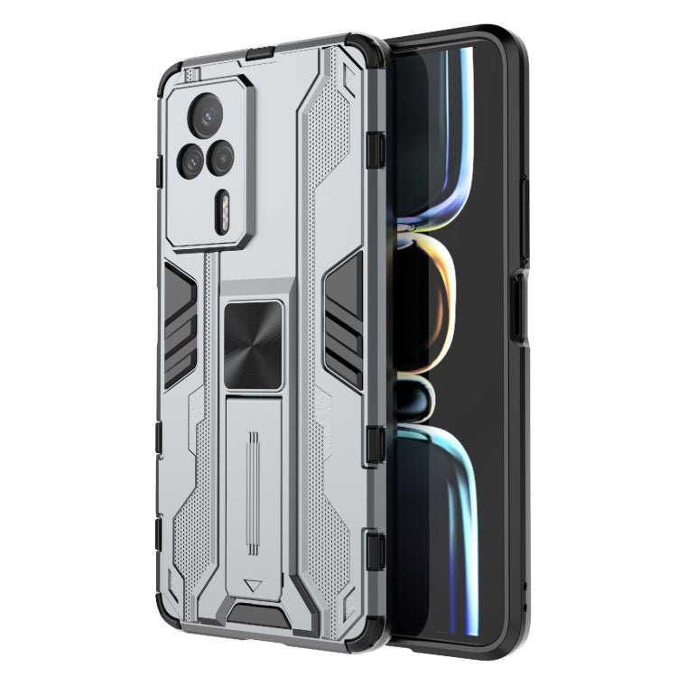 For Xiaomi Redmi K60e 5G Supersonic PC + TPU Shock-proof Protective Phone Case with Holder